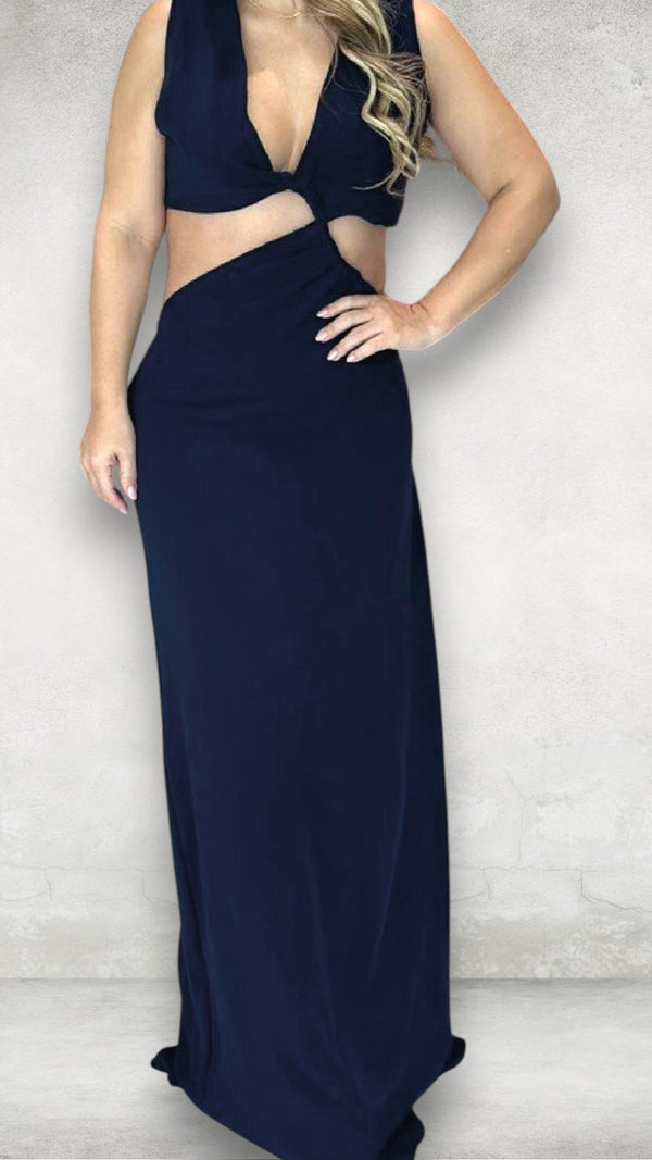 Vestido Azul Oscuro