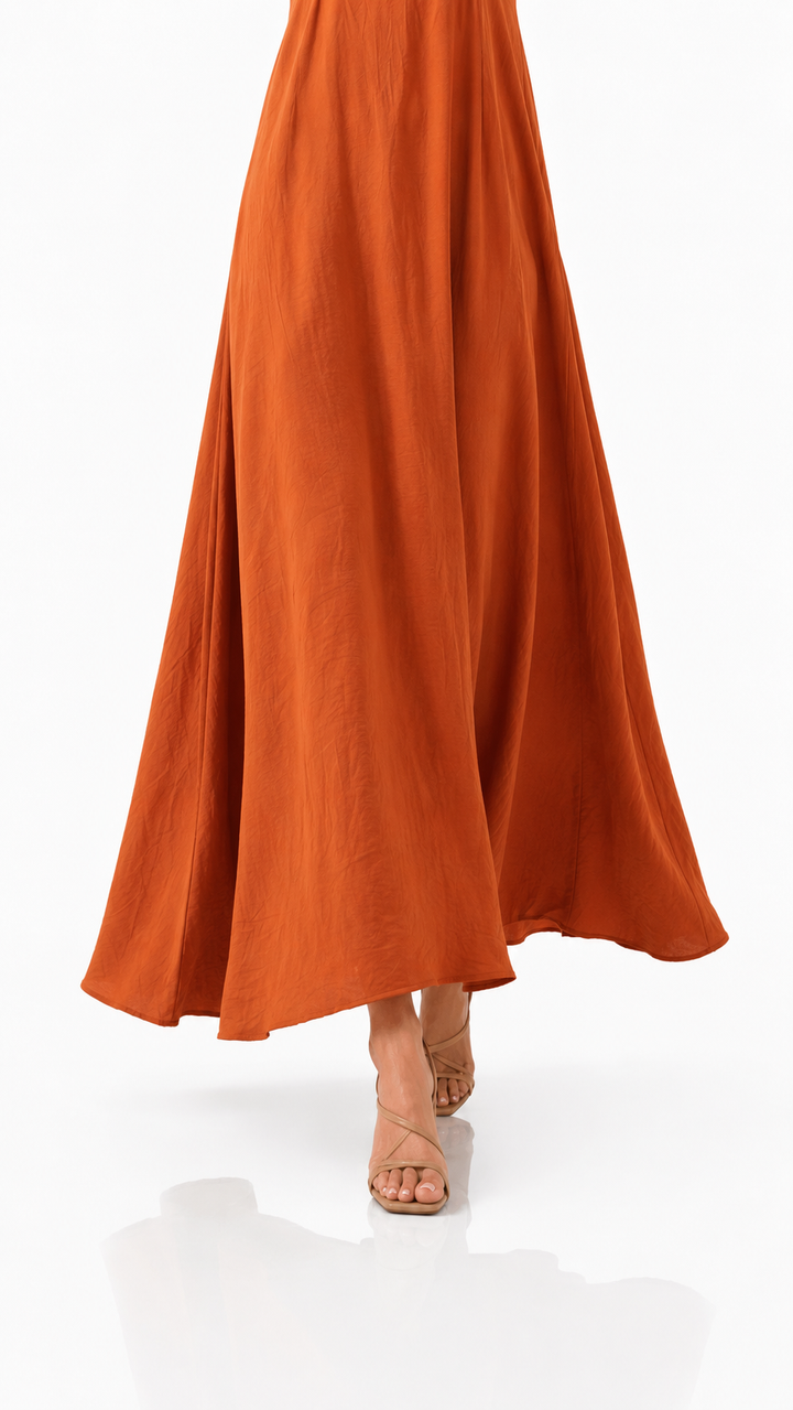 Vestido Siena Terracota