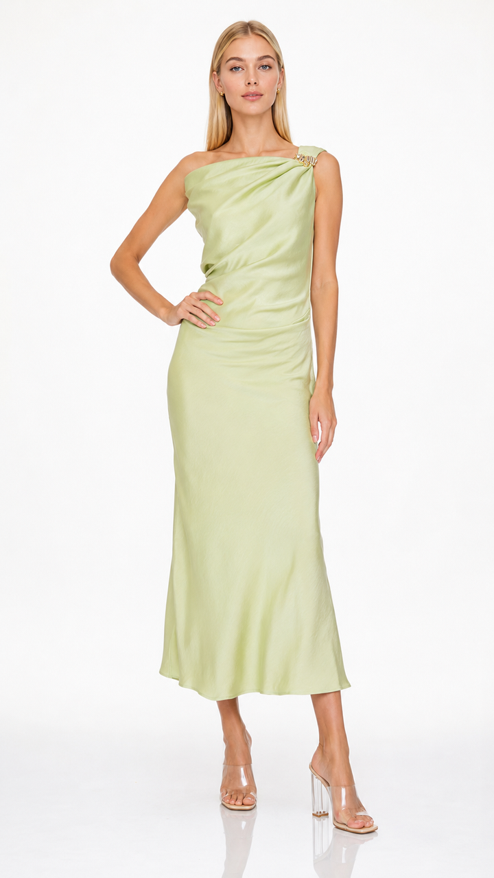 Vestido Aurora Pistacho