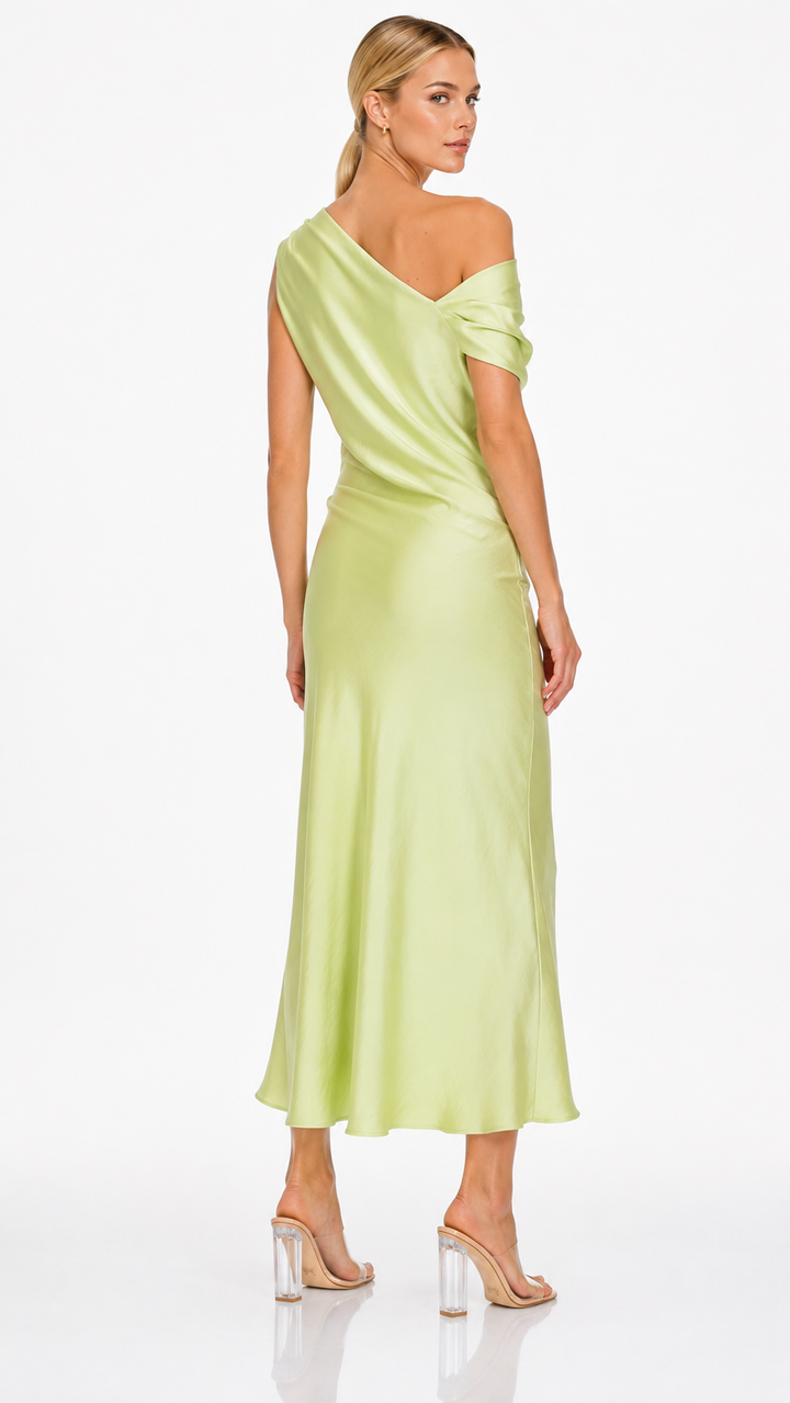 Vestido Aurora Pistacho