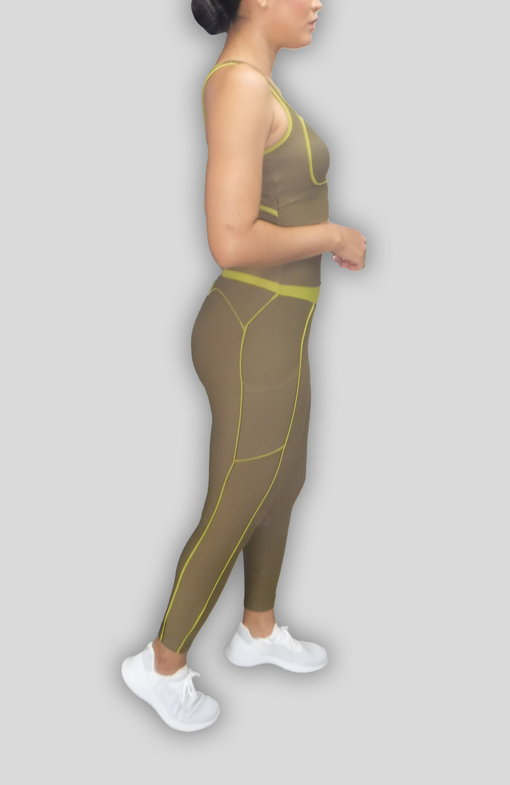 Set Esencia Oliva Verde Militar