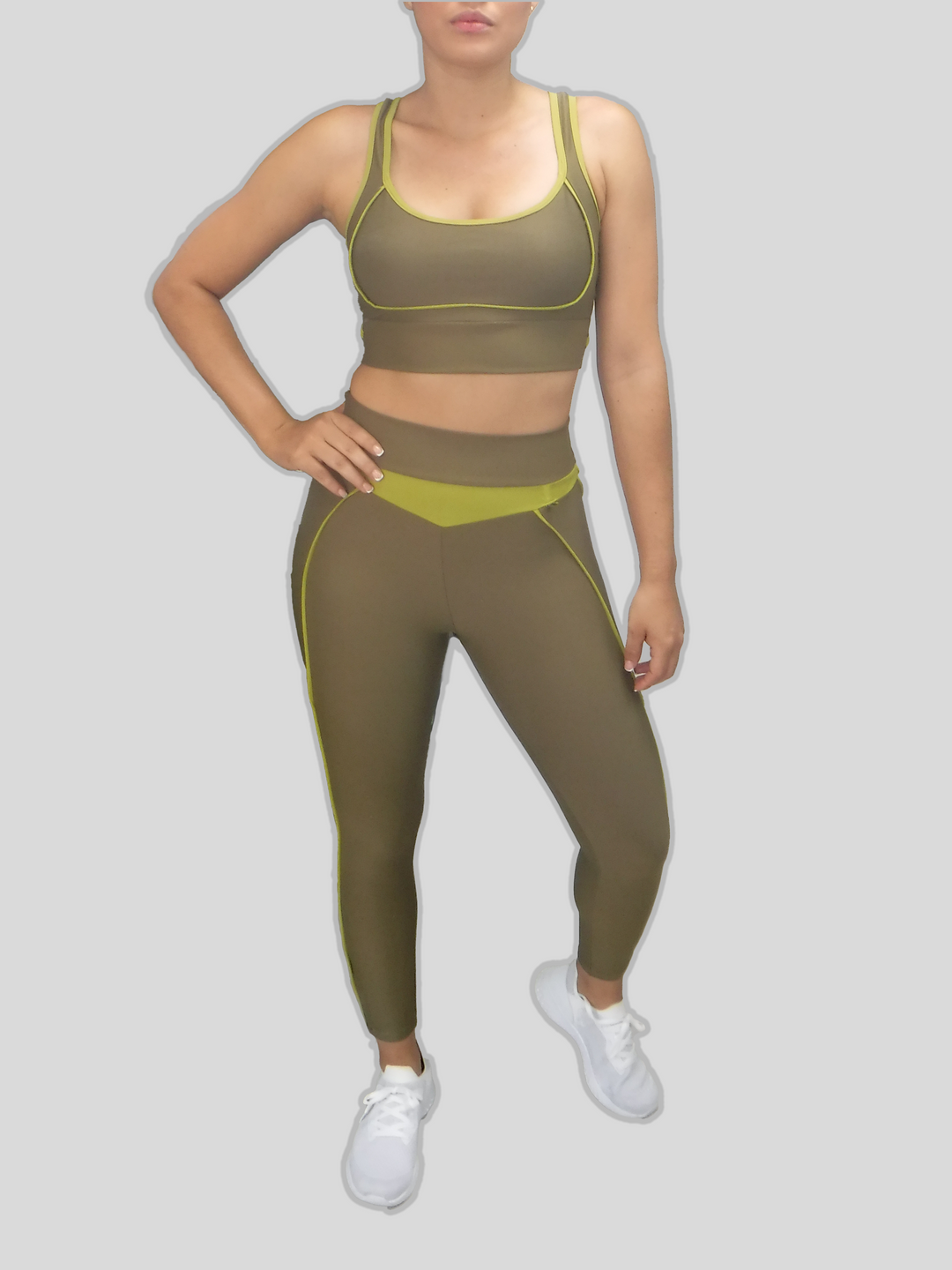 Set Esencia Oliva Verde Militar