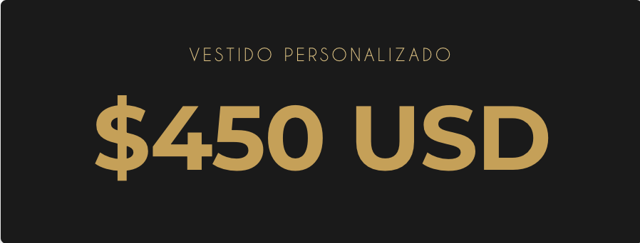 Pago Final Vestido Personalizado-450