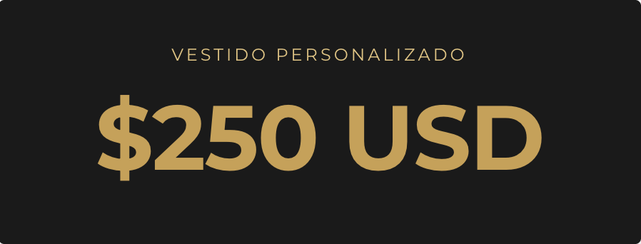 Pago Final Vestido Personalizado 250