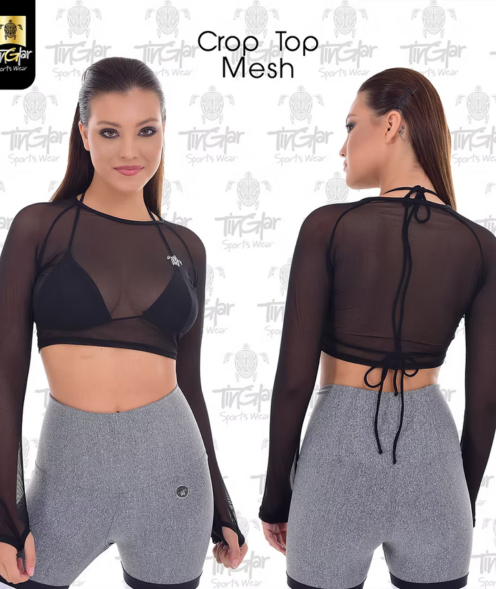 CROP TOP MESH