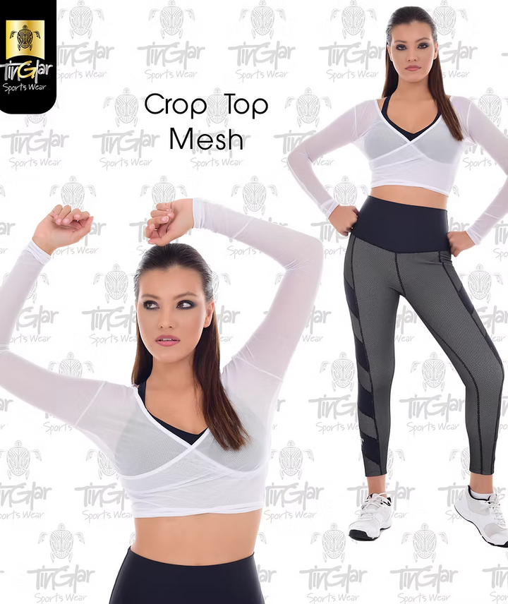 CROP TOP MESH