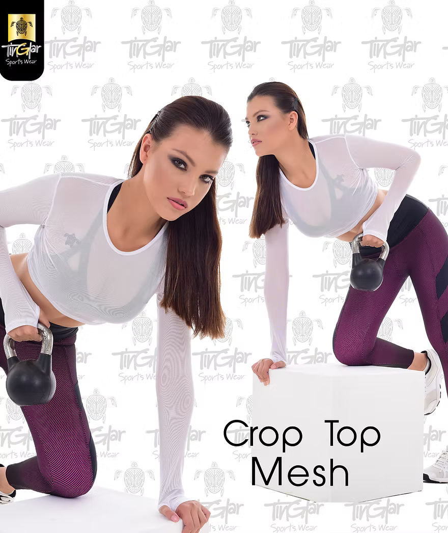 CROP TOP MESH